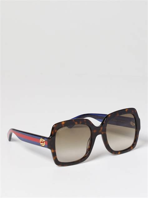 gucci glasses women brown